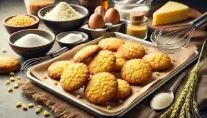 Galletas de Maíz Sin Gluten: Textura Crujiente y Sabor Auténtico 🌽🍪