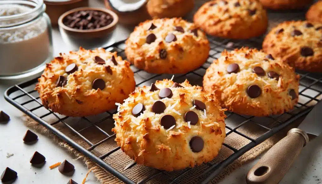 Galletas de Coco Sin Gluten: Exquisitas, Suaves y con un Toque Tropical