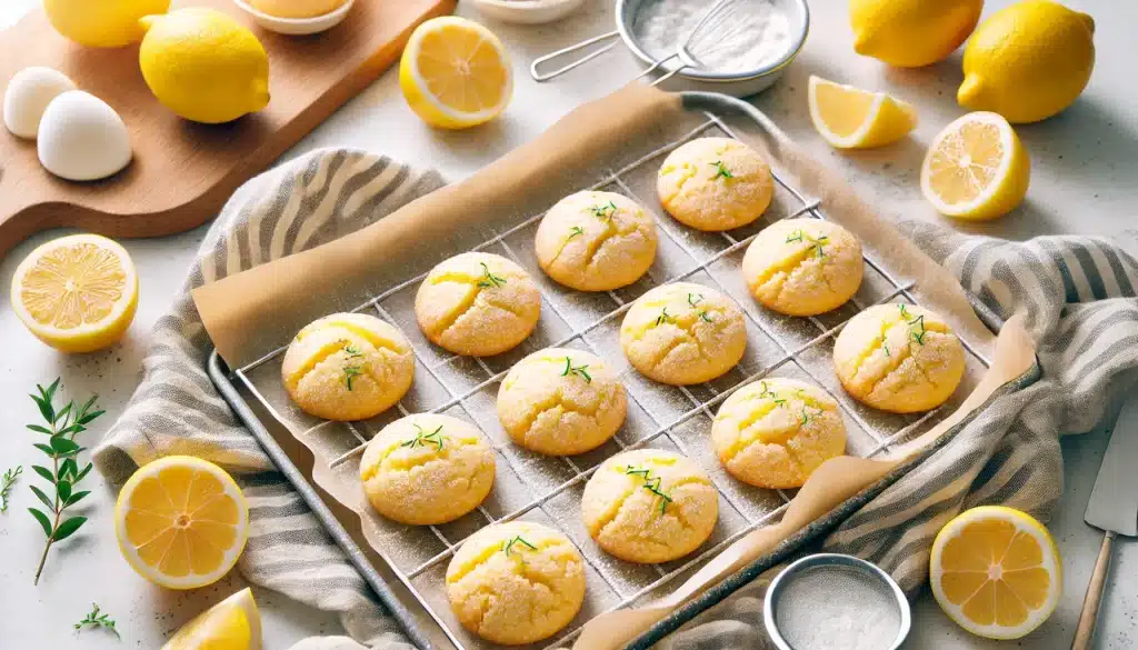 Galletas de Limón Sin Gluten: Una Explosión de Sabor Cítrico y Fresco