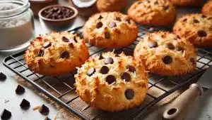 Galletas de Coco Sin Gluten: Exquisitas, Suaves y con un Toque Tropical 🥥🍪