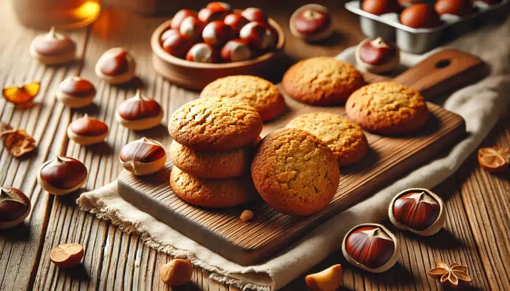 Galletas de Castañas Sin Gluten: Delicadeza Otoñal con un Toque Nutritivo 🌰🍪