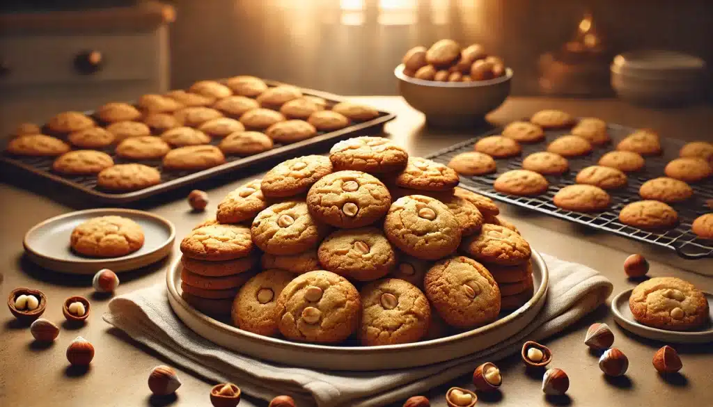 Galletas de Avellana Sin Gluten: Crujientes y Llenas de Sabor 🌰🍪
