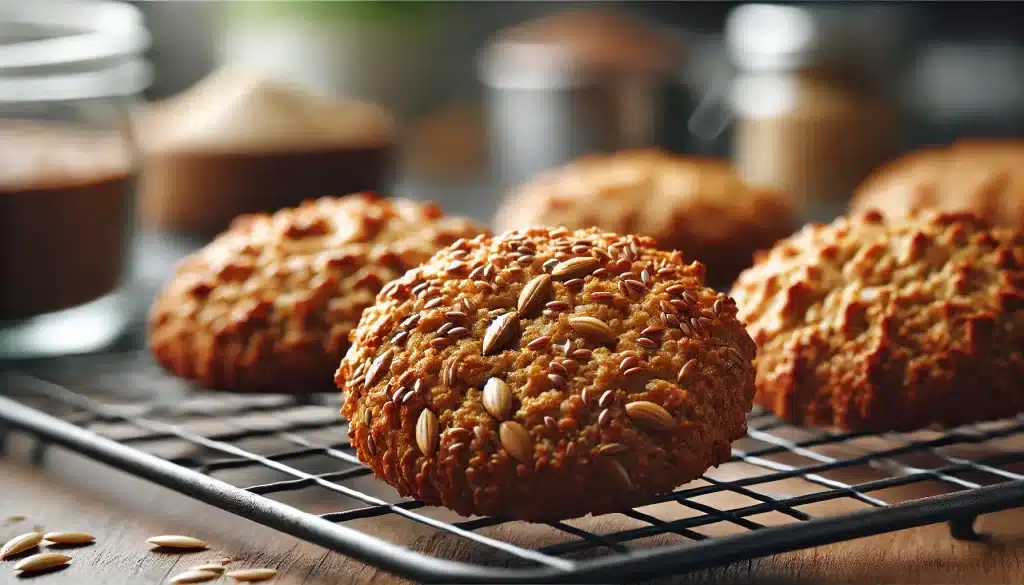 Galletas Integrales Sin Gluten: Crujientes y Llenas de Fibra 🌾🍪