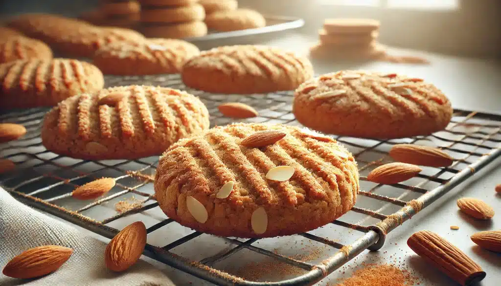 Galletas de Almendra y Canela Sin Gluten: Aromáticas y Llenas de Sabor 🍪🌰