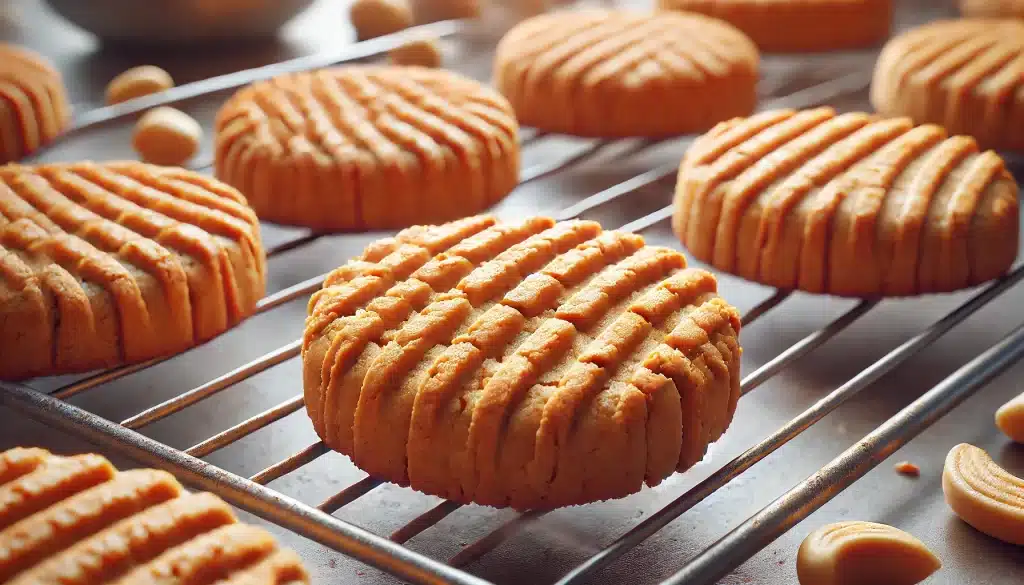 Galletas de Crema de Cacahuete Sin Gluten: Un Capricho Cremoso y Nutritivo 🥜🍪