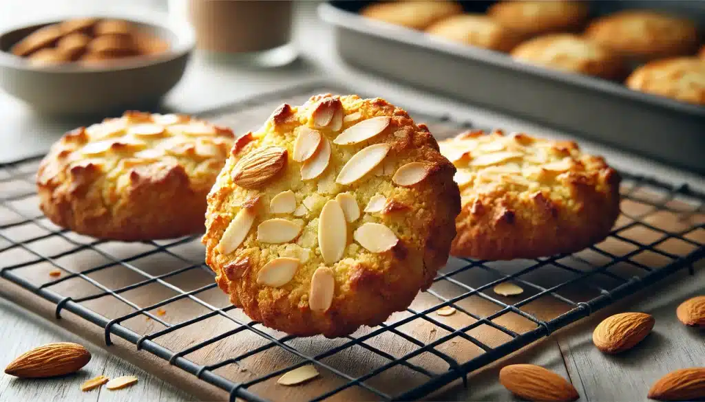 Galletas de Almendra y Coco Sin Gluten: Una Delicia Tropical y Nutritiva 🥥🌰
