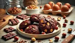 Galletas de Chocolate y Avellanas Sin Gluten: Una Delicia para los Amantes del Chocolate
