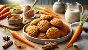 Galletas de Zanahoria y Canela Sin Gluten: Un Bocado Suave y Especiado
