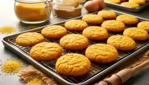 Galletas de Harina de Maíz Sin Gluten | Receta Crujiente y Fácil