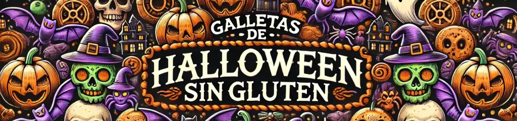 GALLETAS DE HALLOWEEN SIN GLUTEN