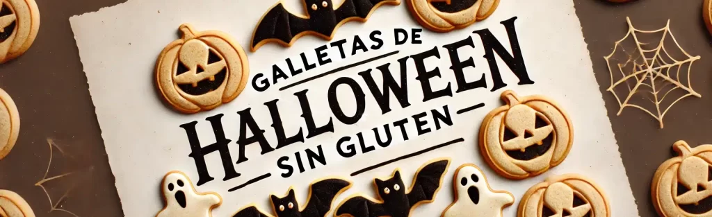 GALLETAS DE HALLOWEEN SIN GLUTEN