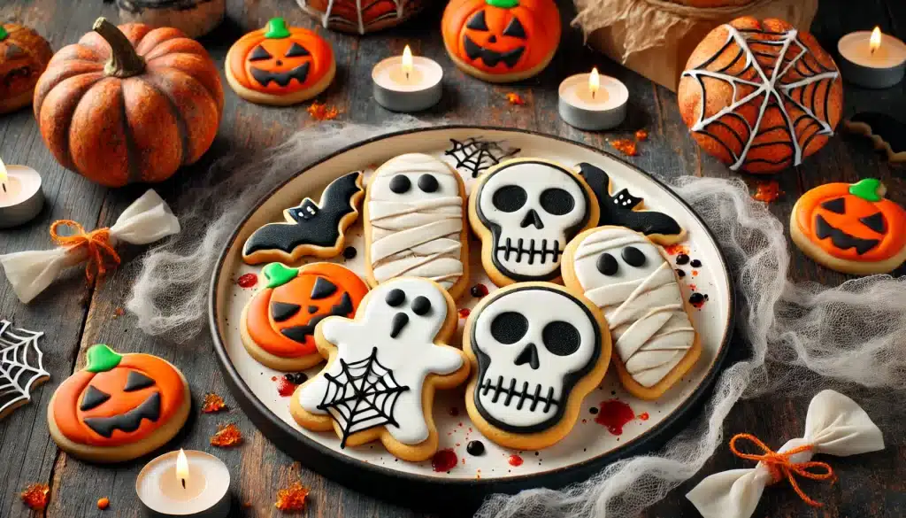 👻 Receta de Galletas de Halloween Sin Gluten con Decoración Espeluznante | Diversión Garantizada 🍪🎃