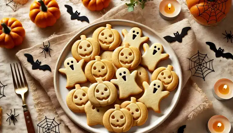 🎃 Receta de Galletas de Halloween Sin Gluten con Formas | Sencillas y Deliciosas 🍪