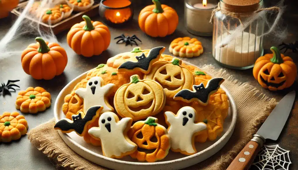 🌽 Receta de Galletas de Halloween Sin Gluten con Harina de Maíz | Festivas y Sencillas 🍪