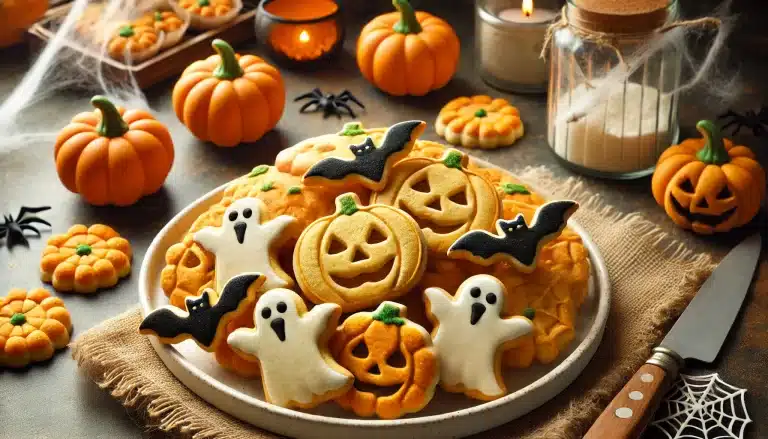 🌽 Receta de Galletas de Halloween Sin Gluten con Harina de Maíz | Festivas y Sencillas 🍪