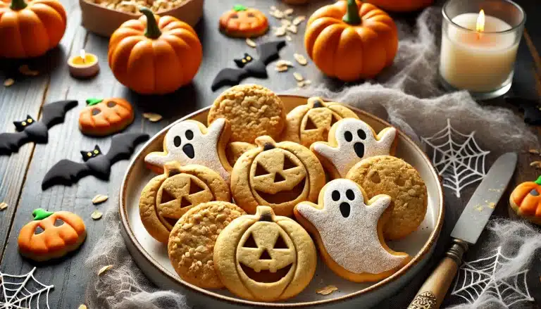 🎃 Receta de Galletas de Halloween Sin Gluten con Harina de Avena | Sencillas y Festivas 🍪