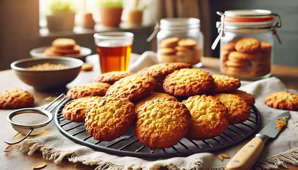 🎉 Receta de Galletas Sin Gluten con Harina de Arroz | Fáciles y Crujientes 🍪