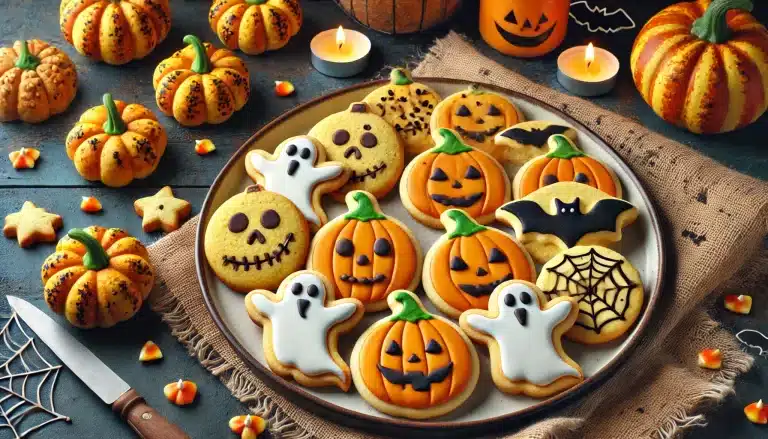 🎃 Galletas de Halloween Sin Gluten con Harina de Maíz | Crujientes y Divertidas 🍪