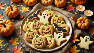 🎃 Receta de Galletas de Halloween Sin Gluten con Harina de Maíz | Fáciles y Rápidas 🍪