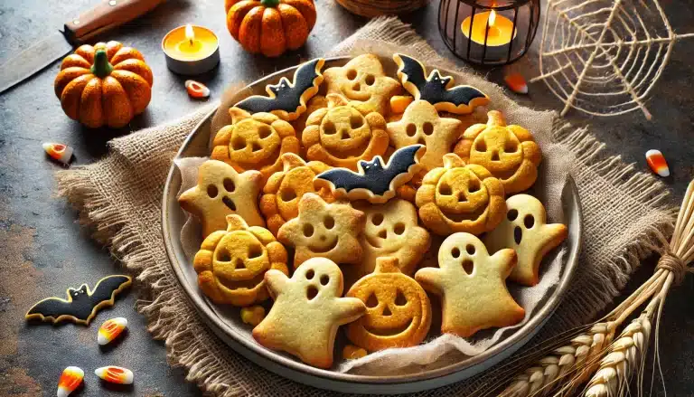 🎃 Receta de Galletas de Halloween Sin Gluten con Harina de Maíz | Fáciles y Rápidas 🍪