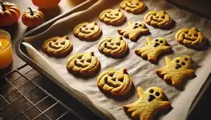 Galletas de Halloween Sin Gluten con Harina de Maíz | Sin Decorar y Fáciles de Preparar