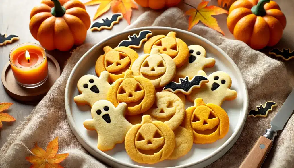 🎃 Galletas de Maíz Sin Gluten para Halloween | Receta Fácil y Crujiente 🍪