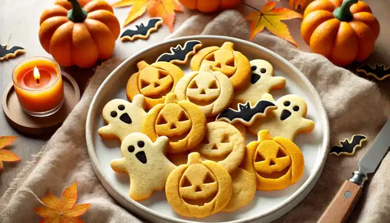 🎃 Galletas de Maíz Sin Gluten para Halloween | Receta Fácil y Crujiente 🍪