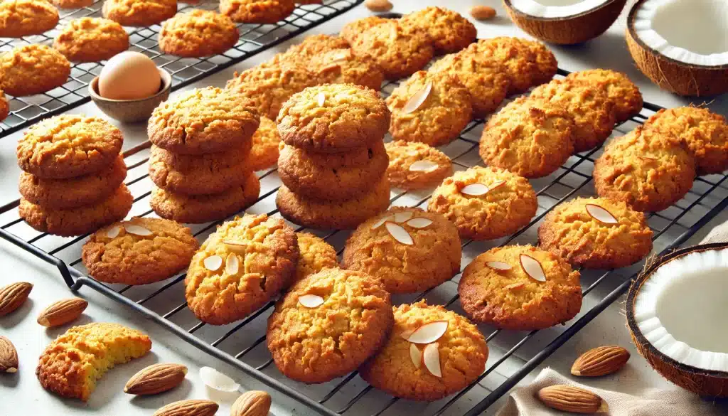 🍪 Receta de Galletas Sin Gluten con Harina de Coco | Fáciles y Deliciosas 🥥