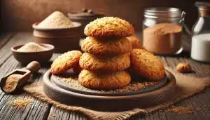 Galletas de Harina de Coco Sin Gluten y Sin Azúcar | Saludables y Deliciosas