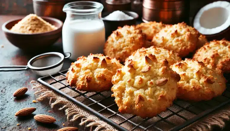Galletas Sin Gluten de Harina de Coco y Nata: Deliciosas y Cremosas