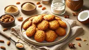 Galletas Sin Gluten y Sin Huevo con Harina de Coco | Deliciosas y Saludables