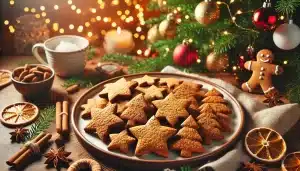 Galletas Navideñas Sin Gluten y Sin Huevo con Harina de Almendra y Harina de Coco | Sencillas y Deliciosas