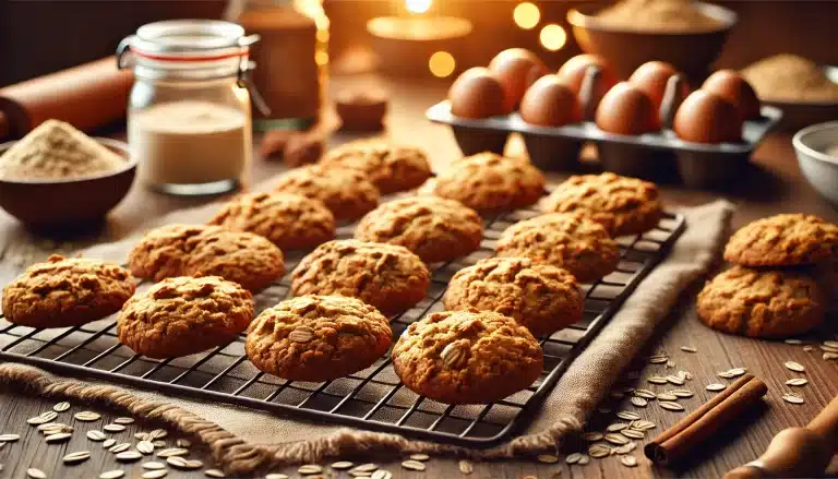 Galletas Sin Gluten con Harina de Avena y Nata | Suaves y Cremosas 🍪🥛