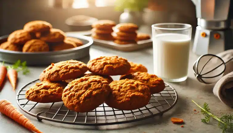 Receta de Galletas de Zanahoria Sin Gluten | Saludables y Deliciosas