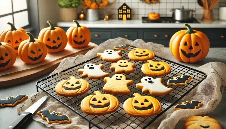 🎃 Receta de Galletas de Halloween Sin Gluten con Harina de Avena | Deliciosas y Fáciles 🍪