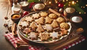 Galletas de Navidad Sin Gluten con Harina de Avena | Sabor Festivo y Saludable