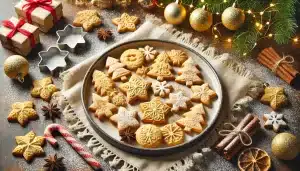 Receta de Galletas de Navidad Sin Gluten con Harina de Maíz | Crujientes y Festivas