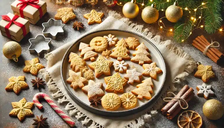 🎄Receta de Galletas de Navidad Sin Gluten con Harina de Maíz | Crujientes y Festivas 🎅