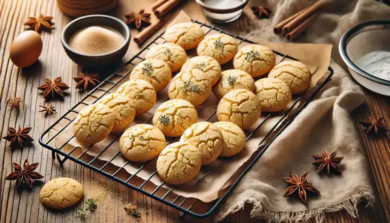 Receta de Galletas de Anís Sin Gluten con Harina de Arroz | Deliciosas y Aromáticas 🍪