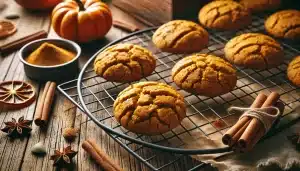 Receta de Galletas de Calabaza Sin Gluten con Harina de Avena | Suaves y Especiadas 🎃