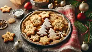 Receta de Galletas Navideñas Sin Gluten y Sin Lactosa con Harina de Coco | Dulce Navidad Saludable 🍪