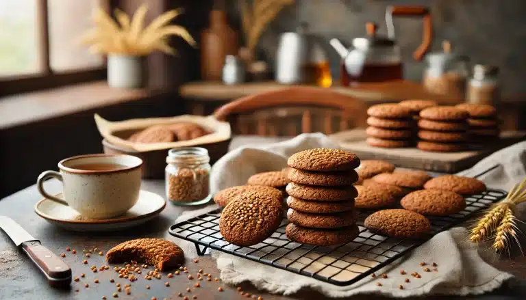 Receta de Galletas de Sarraceno Sin Gluten | Crujientes y Saludables