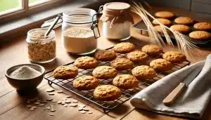 Galletas de Avena Veganas Sin Gluten y Sin Plátano | Receta Fácil y Saludable