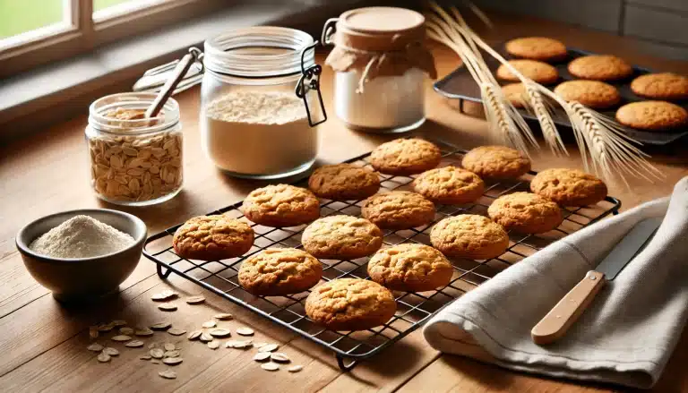 🍪 Galletas de Avena Veganas Sin Gluten y Sin Plátano | Receta Fácil y Saludable 🌾