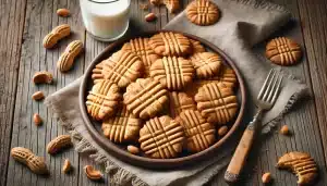 Receta de Galletas de Mantequilla de Cacahuete Sin Gluten | Fáciles y Deliciosas