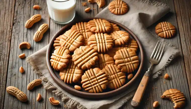 Receta de Galletas de Mantequilla de Cacahuete Sin Gluten | Fáciles y Deliciosas
