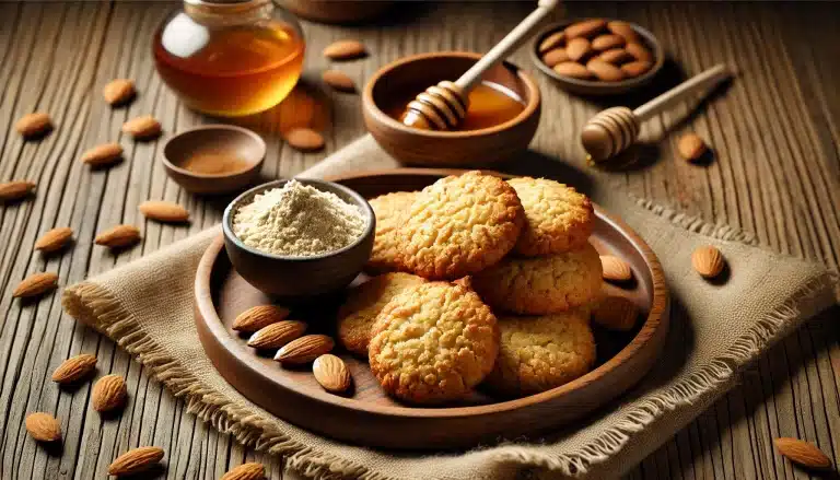 Receta de Galletas Sin Gluten y Sin Lactosa con Harina de Almendra | Saludables y Deliciosas