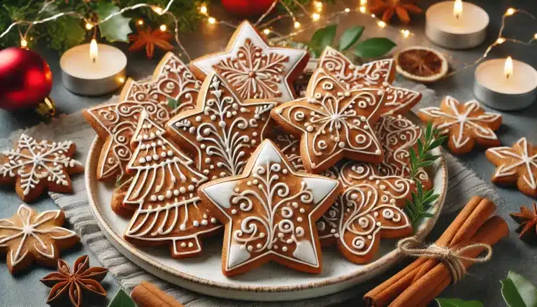 Galletas de Canela Sin Gluten con Glaseado Real | Perfectas para Regalar