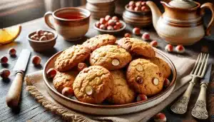 Galletas Sin Gluten con Trozos de Avellana y Harina de Almendra | Irresistibles y Saludables