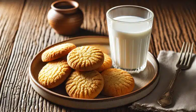Receta de Galletas de Leche Sin Gluten con Harina de Arroz | Suaves y Deliciosas